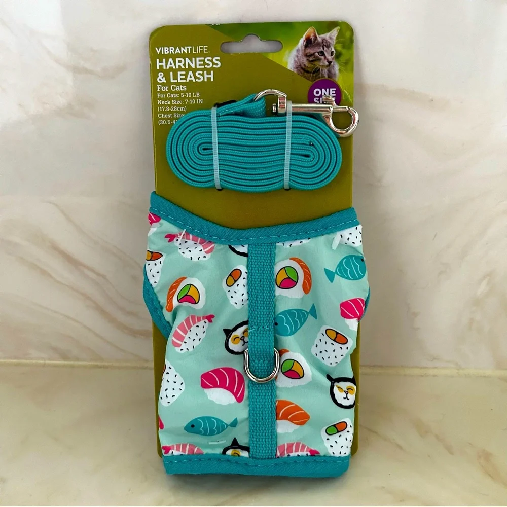 Cat Vest Harness & Leash